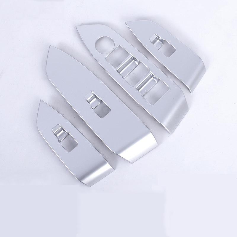 For MAZDA CX-5 CX5 2017 2018    Inner Door Armrest Car Window Switch Adjust Panel Cover Trim Modification Sticker