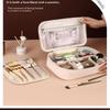 Women'S Cosmetic Bag Makeup Bag Double Layer Large Capacity Luxury Cosmetics Organizer Travel Essentials Women'S Cosmetic Bag