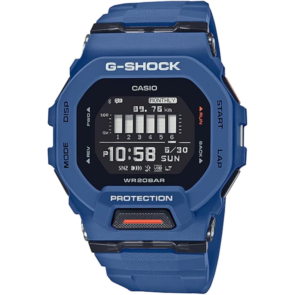 [Casio] G-SHOCK G-SQUAD GBD-200 Series World Time Quartz Men s Watch GBD-200-2DR [Parallel Import]