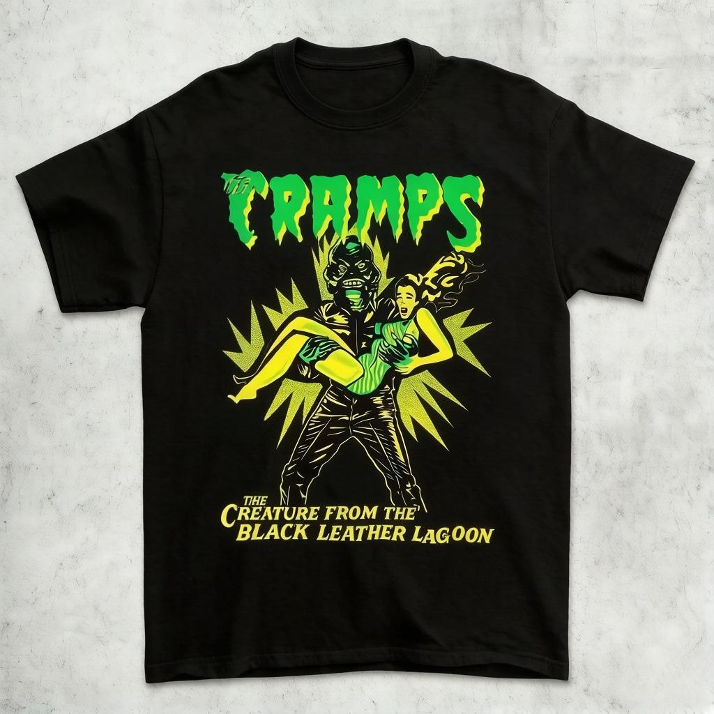 

The Cramps Brands Retro Style Is Suitable for Both Unisex and Women for Casual Outdoor Wear in A Punk Rock Style 4XL