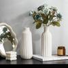 Modern Nordic White Ceramic Vase - Light Luxury Ins Style for Home Decoration and Flower Arrangement