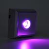 2er-Pack Quadratische Form LED-Lampenbasis Batteriebetrieben Display-Basis LED-Halter Ständer Glas Kunst