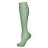 Compression Socks Small Dots Stripe Candy Color Varicose Vein Nurse Sports Running Calf Pressure Stockings Protect Feet Support