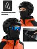 Bonnets Motorcycle Fleece Full Face Mask Windproof Cold Proof Riding Headgear with Neck Scarf for Outdoors Winter Accessories
