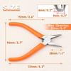 LEONTOOL End Plastic Nippers End Nippers for Plastic Straight Blades Precision End Nippers Micro End Nippers Miniature End Nippers End Cutting Nippers
