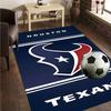 Houston-Texans Artwork Rug Office Carpet Non-Slip Mat, Chair Rug Floor Covering for Gaming, Bedroom, Living Room , Home Decor Christmas Gift