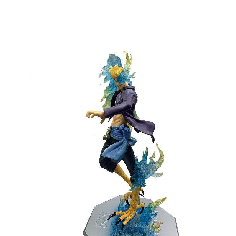 One Piece Marco Anime Action Figure Model 28cm Pvc Statue Collectible Toys for Kids Figma Quality Assurance Desktop Decoration