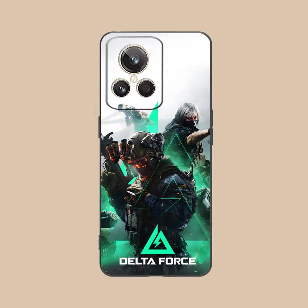 Game Delta Force Matte TPU Mobile Phone Case for Realme GT 8 Neo Pro C75 73 71 C67 65 C55 53 C35 31 C20 15 Colorful Cover