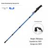Outdoor Aluminum Trekking Pole/Walking Stick: Straight, T-Grip, Curved, Telescopic Options for Hiking and Skiing.