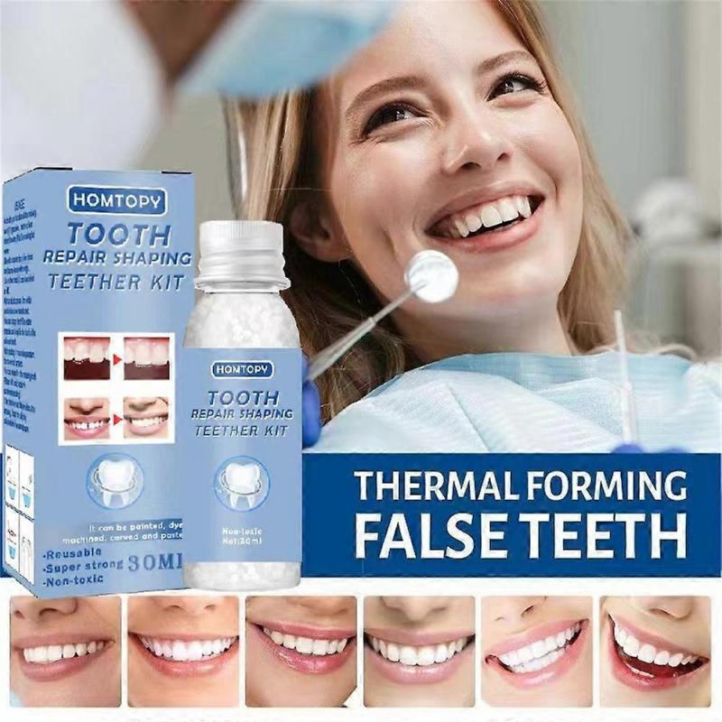 1-3pcs Strong Tooth Repair Permanent Dental Cement Cavity Tooth Filling Best Kit