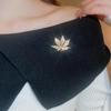 Rhinestones Maple Brooch Vintage Maple Leaf Crystal Pendant Woman's Brooch Pin Corsage Accessories Gift