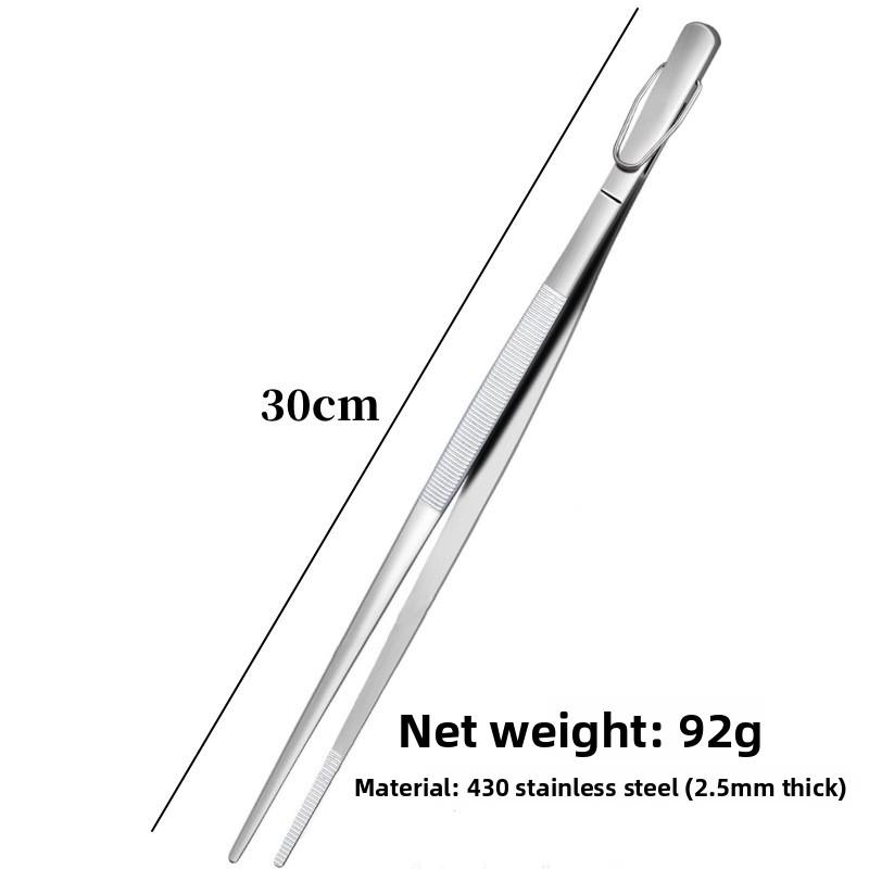 

Кухонные щипцы из нержавеющей стали 12 дюймов для приготовления пищи, гриля и кемпинга 1pcs