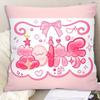 New Double-sided Pillow with Happy Birthday Text for Students To Use As A Pillow To Give Their Girlfriends A DIY Gift