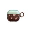 ins transparent brown pink star AirPods 1 generation earphone case for AirpodsPro1 generation Bluetooth headset