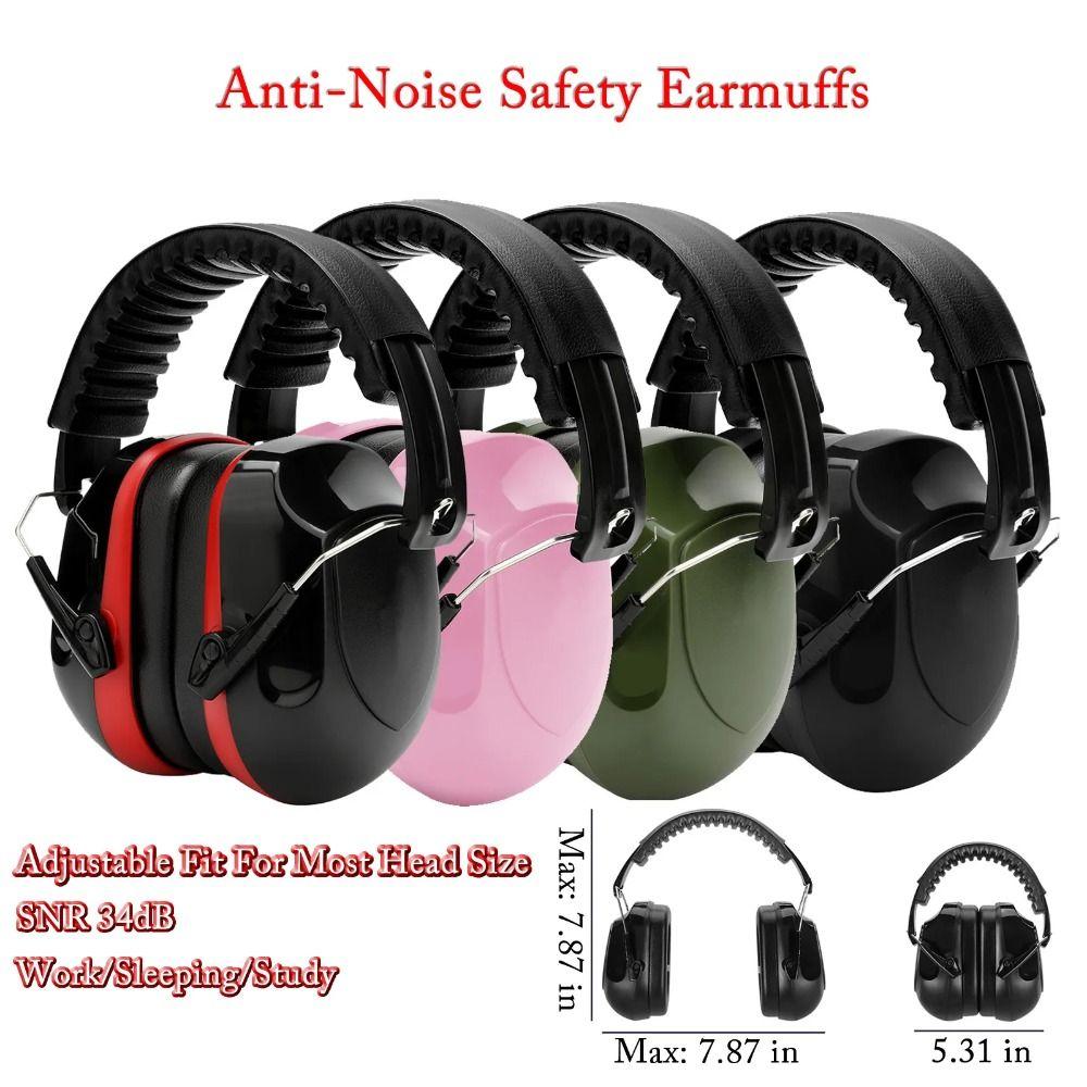 Noise Reduction Anti-Noise Earmuffs SNR-34dB Ear Defenders  Student Children