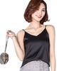 All Season Sexy V-neck Loose Satin Suspender Vest for Women In Summer Versatile Korean Version with Bottoming Out and Inner Strap