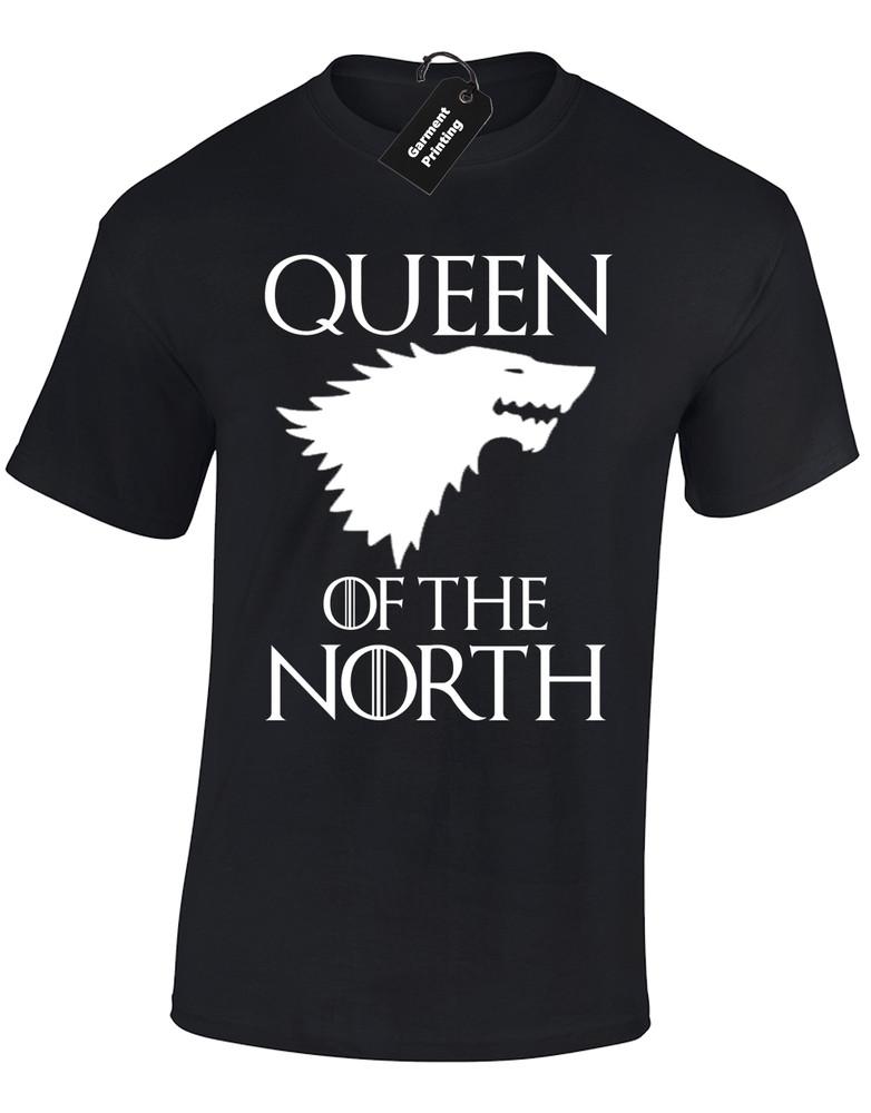 Queen Of The North Game King Snow Stark Thrones Unisex T-Shirt
