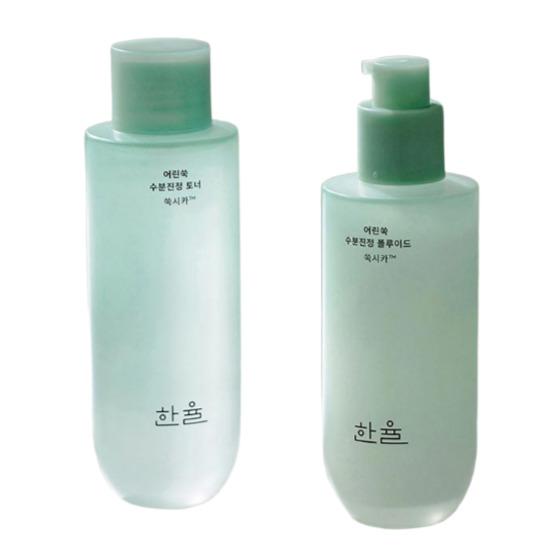 

a0215 Hanyul Young Mugwort Calming & Hydrating 2-Piece Set (Toner 150 mL + Moisture Calming Fluid 125 mL) Calming & Hydrating 2-Piece Set