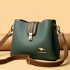 High-quality PU Leather Bucket Bags Luxury designer For Women Small Shoulder Messenger Bag Lady Fashion Handbags Luxury Totes