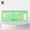Multi-functional Architectural Drafting Ruler Set