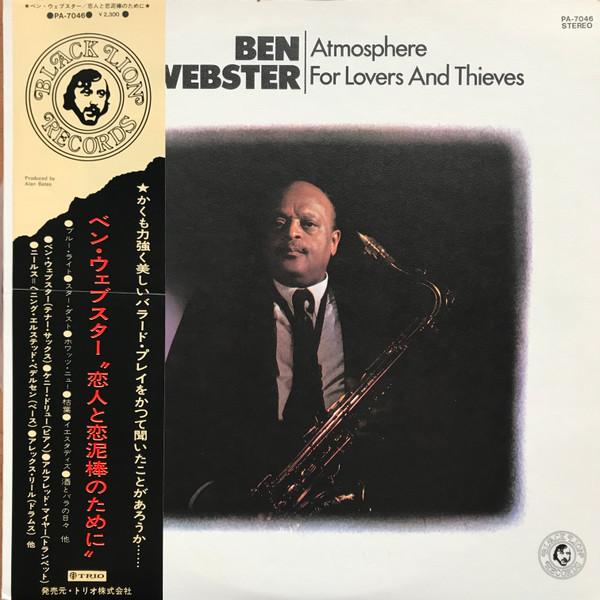 

LP Record BEN WEBSTER Atmosphere For Lovers And Thieves PA7046 BLACK LION 1972 Japan Jazz Used