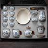 Light Luxury Ceramic Tea Set with Chinese Style Gift Box