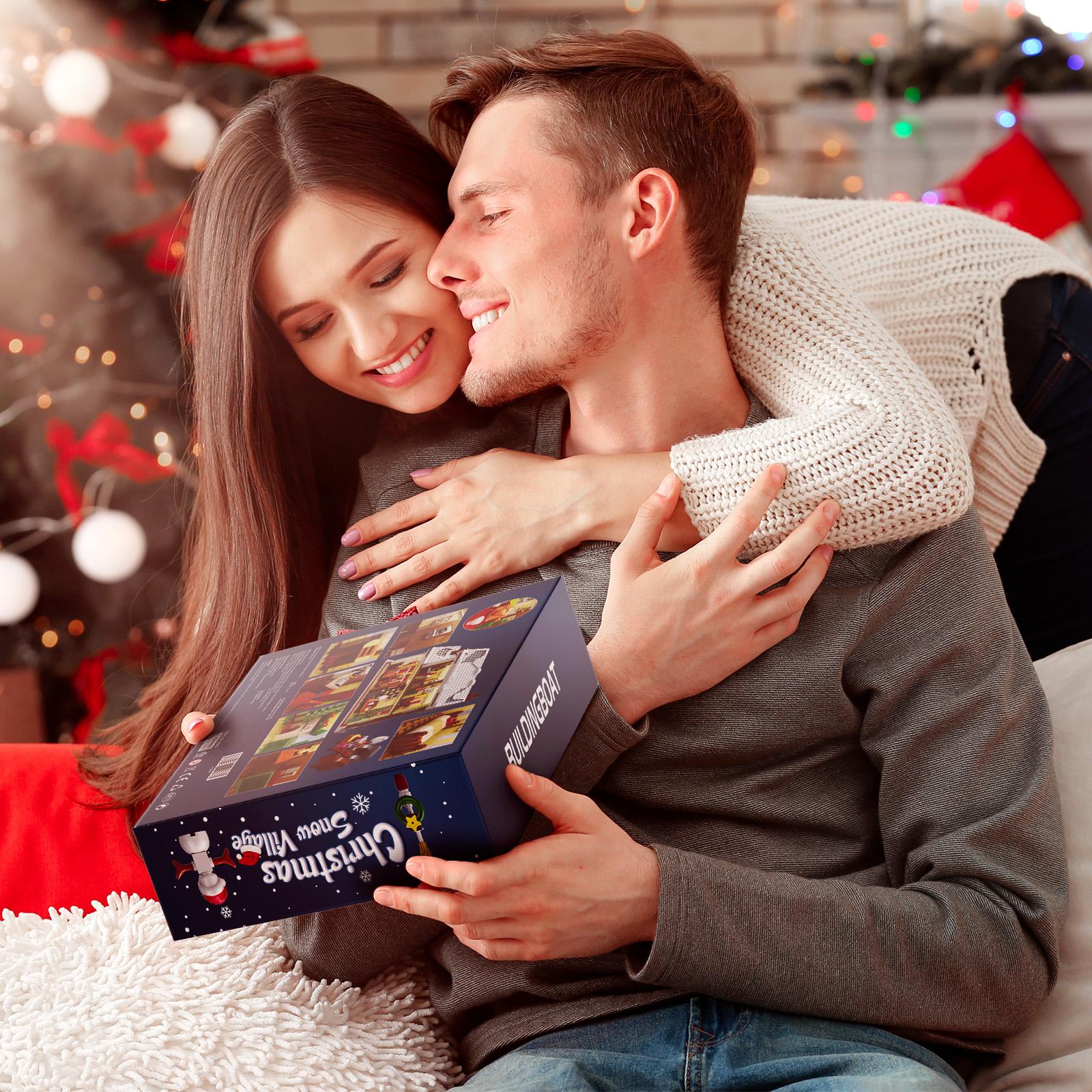 Рождественская снежная деревня — фото 5