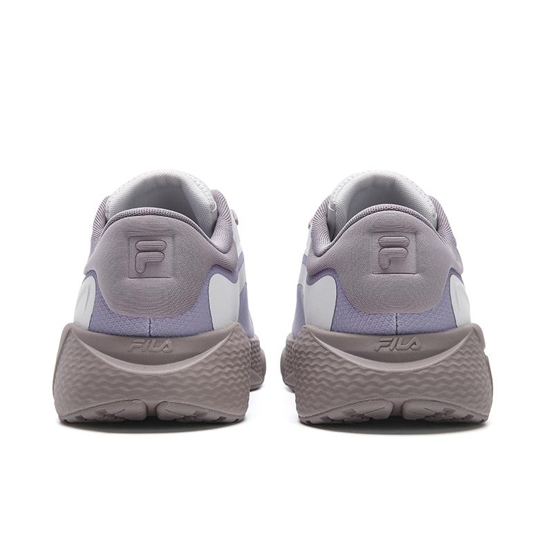 FILA MIND SE Cushioning Abrasion Resistant Lightweight Rebound Low top Running Shoes Women's Lilac Gray Purple A12W541801FLQ