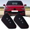 Black Soft Silicone Key Cover Set for Golf 8 For Skoda Enyaq IV 2 Pieces