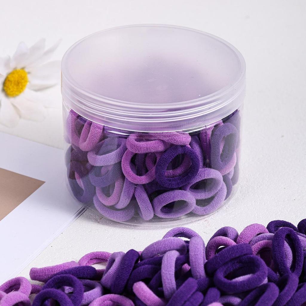High-Elasticity Hair Ties for Girls - Gentle on Hair, Perfect for Children's Hairstyles