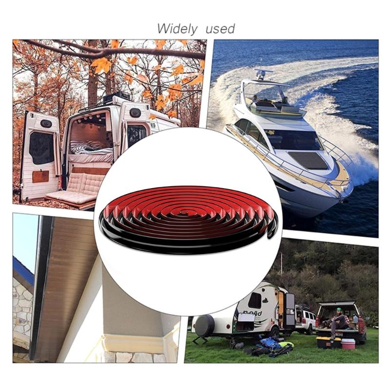 Accessorio Drenaggio Acqua Piovana Tetto Facile da Montare Silicone/TPE Grondaia Camper Protezioni Pioggia per Viaggi Resistenti alle Intemperie Com