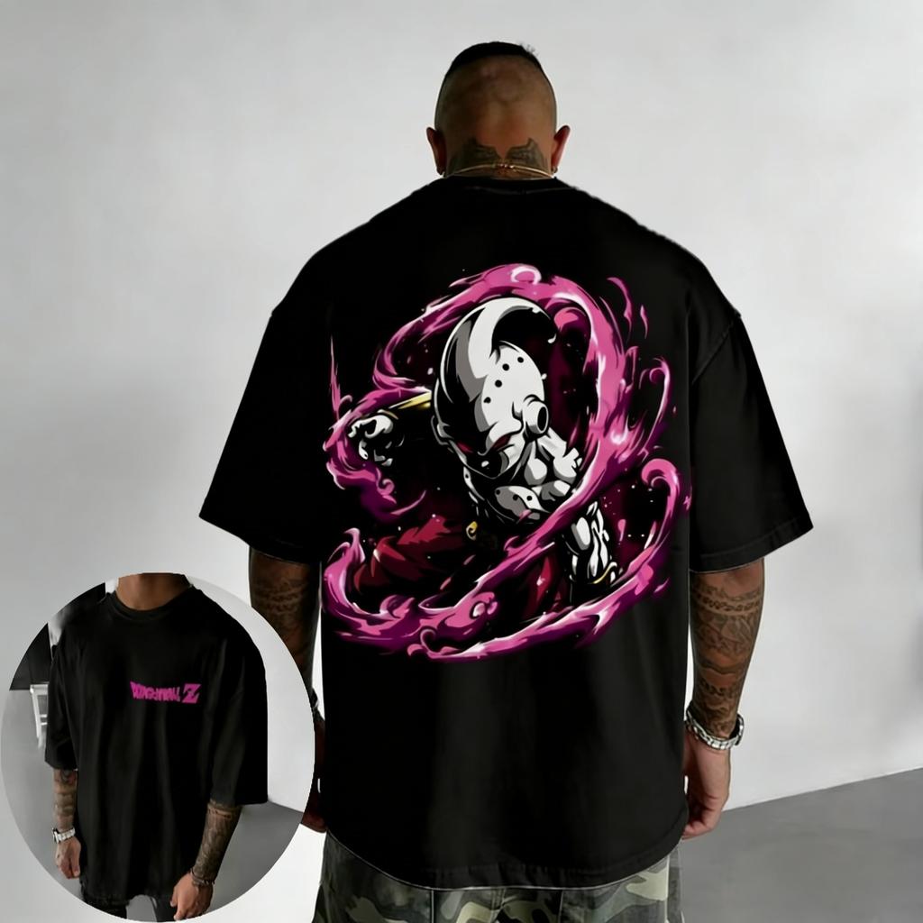 Dragon Ball Joint Design Printed Pattern T-shirt Comfortable and Casual Family Clothing