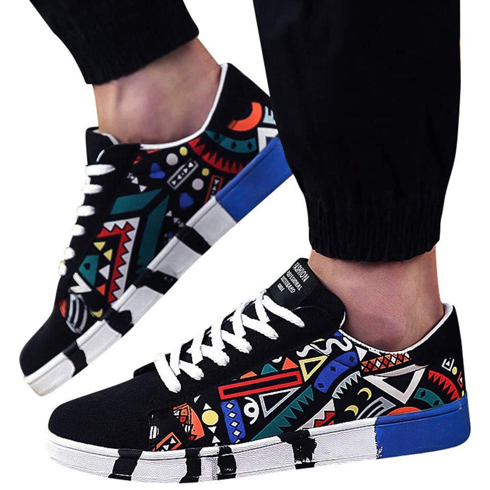 

Мужская модная повседневная спортивная обувь на шнуровке, цветная парусиновая обувь, обувь 39 синий