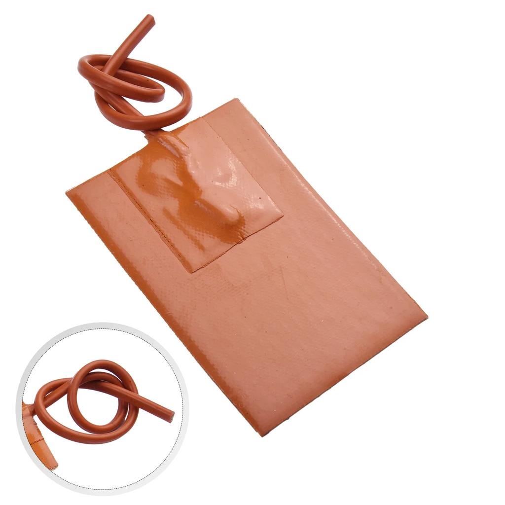 Mat Silicone Heater Pad For Engine Block Tank Oil Pan Heating Plate High-temperature Resistant Easy To Install