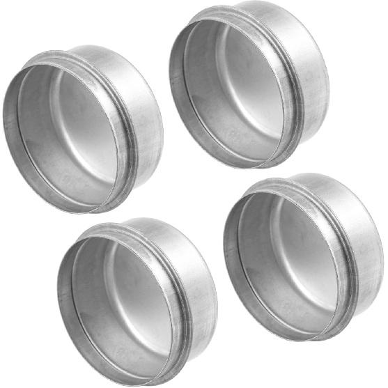 

4pcs 2.72 Trailer Axle Dust Cap Cup Grease Cover for Dexter EZ Lube Trailer Camper 7000 to 8000 Lb Axle Wheel Hub Bearing Replace Parts