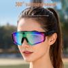AI Smart HD Video Recording Cycling Glasses: Anti-Shake, Horizontal & Vertical Capture