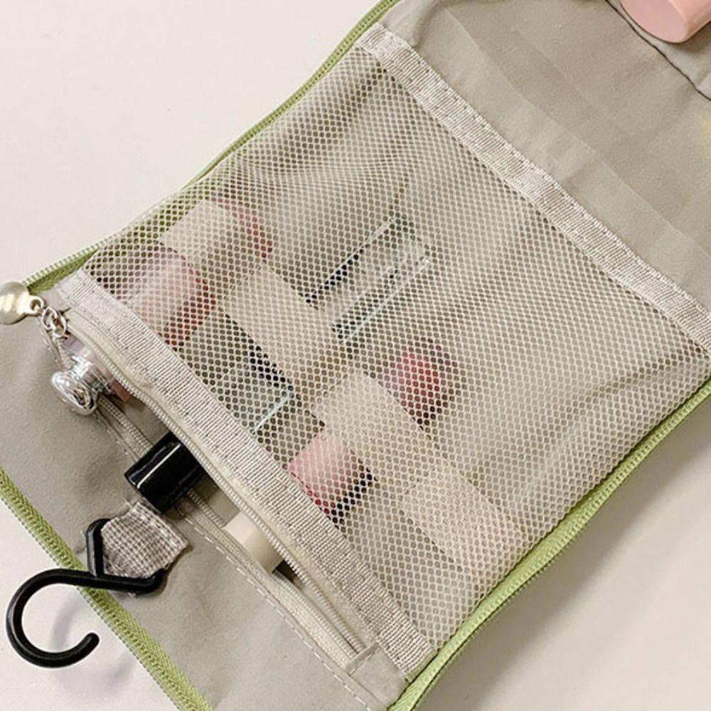 Wash Pouch Makeup Storage Bag Pleated Travel Toiletry Bag Creative Cloud Cosmetic Bag Outdoor