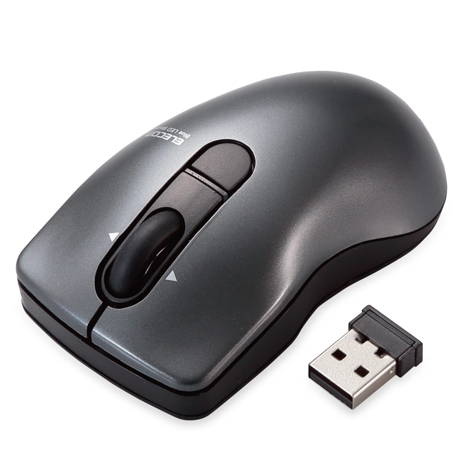 

ELECOM Mouse Wireless M Size 3 Buttons Quiet Click Noise Reduction Tilt Wheel Micro Grast Switch Pop Black (Receiver Included) 95% M-FPG3DBSBK чорний