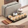 Shang Qi Ceramic Travel Tea Set - Brocade Landscape