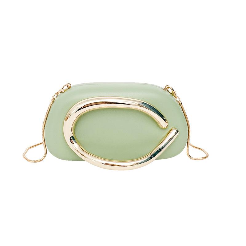 Personalized and Creative Small Bag Women's 2025 New European and American Fashion Niche Shoulder Bag Chain Crossbody Heterosexual Box Bag