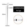 316 Stainless Steel Threaded Guide Pin for Piercing and DIY Tool