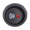 5Pcs 12V /20A Round Red LED Fog Light Rocker Switch On Off Button For Car Truck Boat Van Interior Control Panel Accessories Switches4