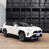 1/32 Toyota RAV4 SUV 2023 Alloy Die Cast Toy Car Model Sound and Light Pull Back Children's Toy Collectibles Birthday Gift