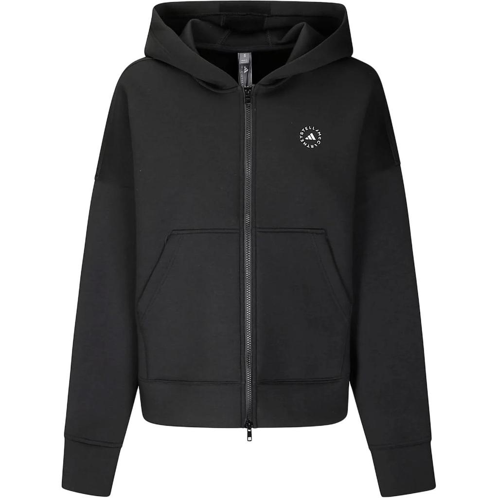 Adidas Full Zip Hooded Long Sleeve Sweatshirt Women Sweatshirts JV7036