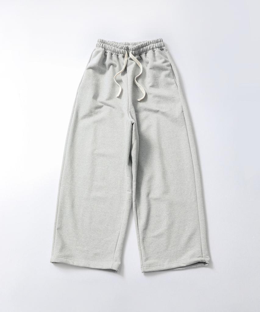 Ssieichisagongsa Wide Baggy Sweat Pants Gray