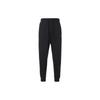 Jordan Logo Print Drawstring Elastic Waist Mid-Rise Joggers Men Bottoms Black DQ7341-010