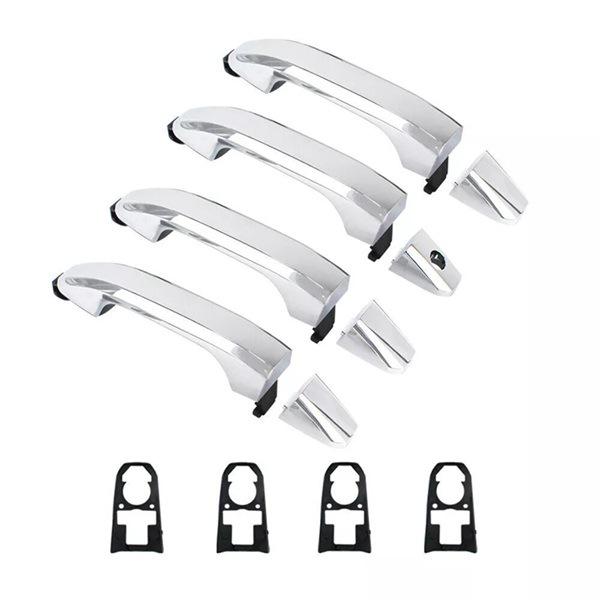 4-Piece Exterior Door Handles for 2014-2017 Chevrolet Silverado 1500