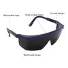 Lunettes de soudage à l'arc à l'argon Jambes extensibles Résistantes Excellentes Lunettes de soudage anti-UV
