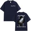 Camiseta gráfica para hombre, estilo hip hop gótico, con estampado del álbum 2026 del rapero Alpha Djadja Dinaz. Camiseta de manga corta de algodón puro, estilo streetwear.
