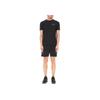 Emporio Armani EA7 Estampado de Letras con Logo Cuello Redondo Manga Corta Conjunto Deportivo Casual Conjuntos para Hombre Negro 8NPV01-PN2CZ-1200